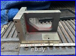 MACHINIST HmE TOOLS LATHE MILL Machinist 6 x 6 x 8 Right Angle Plate Fixture C