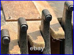 MACHINIST HmE TOOL LATHE MILL Mitutoyo 0 12 Micrometer Set With Carbide Faces