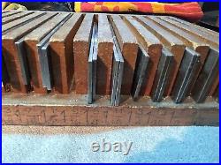 MACHINIST HmG LATHE MILL Set of Parallel Blocks in Holder