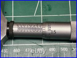 MACHINIST HmGbX TOOLS LATHE MILL Starrett Depth Micrometer Gage in Wood Case