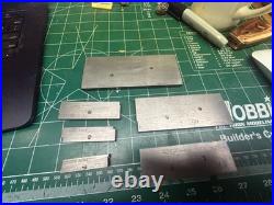 MACHINIST HmGdbX TOOLS LATHE MILL Starrett Set of Adjustable Parallel Blocks