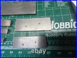 MACHINIST HmGdbX TOOLS LATHE MILL Starrett Set of Adjustable Parallel Blocks