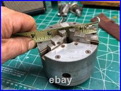 MACHINIST HmGdcb TOOL LATHE MILL Buck Chuck Adjust Tru 3 Jaw Chuck 1 1/2 8 TPI