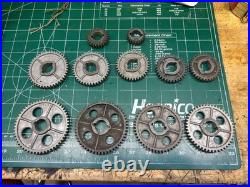 MACHINIST HmGrbX LATHE MILL Machinist Set of 11 Change Gears for Lathe