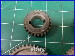 MACHINIST HmGrbX LATHE MILL Machinist Set of 11 Change Gears for Lathe