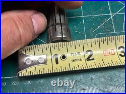 MACHINIST HmKnycB LATHE MILL Machinist Set of Quick Switch Collets in Holder