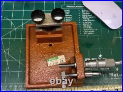 MACHINIST HmShf LATHE MILL Machinist Precision V Block Micrometer Gage Fixture