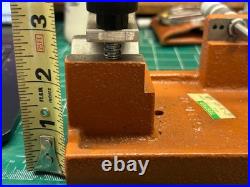 MACHINIST HmShf LATHE MILL Machinist Precision V Block Micrometer Gage Fixture