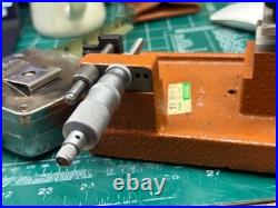 MACHINIST HmShf LATHE MILL Machinist Precision V Block Micrometer Gage Fixture