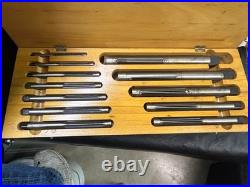MACHINIST HmShf LATHE MILL Set of Metric Reamers Unusual Type