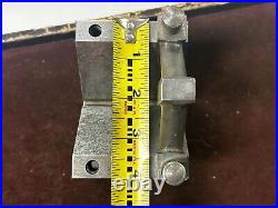 MACHINIST JwC TOOL LATHE MILL Large Tool Makers Precision Ground V Block & Clamp