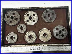 MACHINIST JwCb LATHE MILL Machinist Atlas Craftsman Lathe Gears