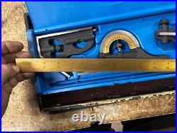 MACHINIST JwCb LATHE TOOL MILL Machinist Combination Ruler Square Gage Set USA