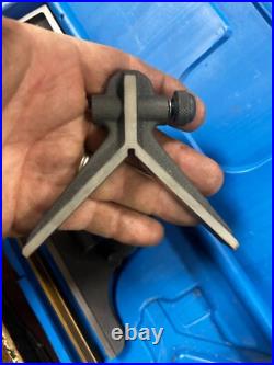 MACHINIST JwCb LATHE TOOL MILL Machinist Combination Ruler Square Gage Set USA