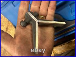 MACHINIST JwCb LATHE TOOL MILL Machinist Combination Ruler Square Gage Set USA