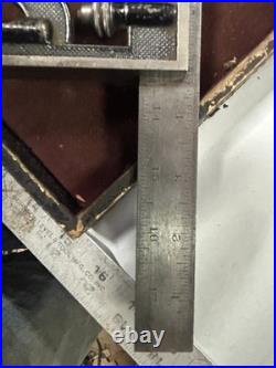 MACHINIST JwCb TOOLS LATHE MILL 18 Combination Set Protractor Ruler Square MACHINIST JwCb TOOLS LATHE MILL 18 Combination Set Protractor Ruler Square