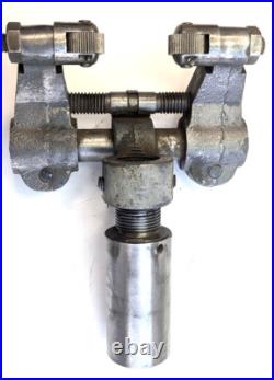 MACHINIST LATHE MILL Adjustable Knurling Tool 1-1/2 Shank / Threads Marred