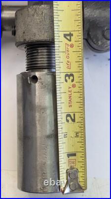 MACHINIST LATHE MILL Adjustable Knurling Tool 1-1/2 Shank / Threads Marred