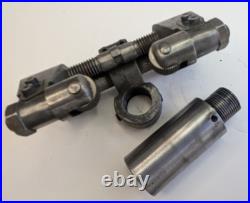 MACHINIST LATHE MILL Adjustable Knurling Tool 1-1/2 Shank / Threads Marred