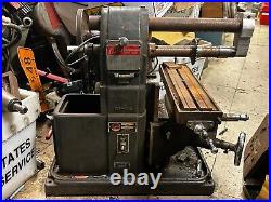 MACHINIST LATHE MILL Atlas Bench Top Milling Mill Machine