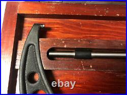 MACHINIST LATHE MILL Brown & Sharpe 9 to 10 Micrometer Gage OfC A