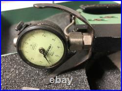 MACHINIST LATHE MILL Federal Snap Gage with Dial Indicator Gage 301P 0 1 Ofc