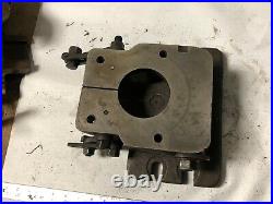 MACHINIST LATHE MILL Heavy Adjustable Angle Plate Fixture with Graduations OfCe