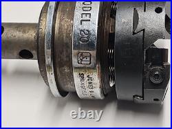 MACHINIST LATHE MILL Jones & Lamson Model 20 Die Head Cutting Chasers J&L