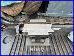 MACHINIST LATHE MILL Large Yuasa Adjustable Tail Stock Number 553 301