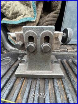 MACHINIST LATHE MILL Large Yuasa Adjustable Tail Stock Number 553 301