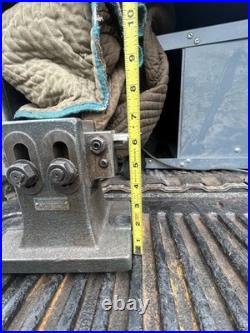 MACHINIST LATHE MILL Large Yuasa Adjustable Tail Stock Number 553 301