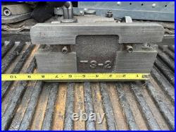 MACHINIST LATHE MILL Large Yuasa Adjustable Tail Stock Number T3 2