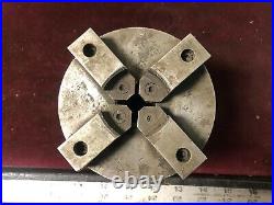 MACHINIST LATHE MILL Machinist 4 4 Jaw Lathe Chuck 2 3/8 Center DsK PN MACHINIST LATHE MILL Machinist 4 4 Jaw Lathe Chuck 2 3/8 Center DsK PN