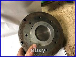 MACHINIST LATHE MILL Machinist 8 Round Magnetic Chuck Fixture Plate Block DrWy