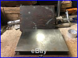 MACHINIST LATHE MILL Machinist CHALLENGE Double Sided Surface Plate in Wood Case