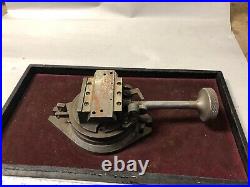 MACHINIST LATHE MILL Machinist Graduated Rotating Dovetail Fixture DsK