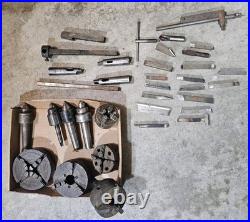 MACHINIST LATHE MILL Machinist Lot of Lathe Chuck Bodies & Parts 35 Total Pieces