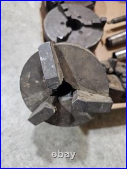 MACHINIST LATHE MILL Machinist Lot of Lathe Chuck Bodies & Parts 35 Total Pieces