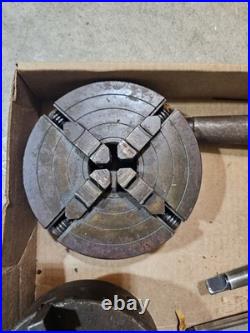 MACHINIST LATHE MILL Machinist Lot of Lathe Chuck Bodies & Parts 35 Total Pieces