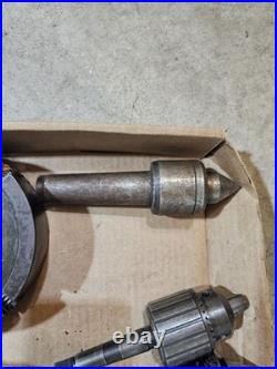 MACHINIST LATHE MILL Machinist Lot of Lathe Chuck Bodies & Parts 35 Total Pieces
