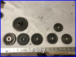 MACHINIST LATHE MILL Machinist Lot of Machinsit Gears 1/2 Center DrG MACHINIST LATHE MILL Machinist Lot of Machinsit Gears 1/2 Center DrG