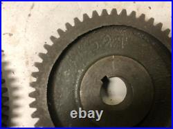 MACHINIST LATHE MILL Machinist Lot of Machinsit Gears 1/2 Center DrG MACHINIST LATHE MILL Machinist Lot of Machinsit Gears 1/2 Center DrG