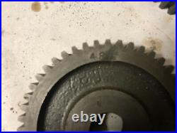 MACHINIST LATHE MILL Machinist Lot of Machinsit Gears 1/2 Center DrG MACHINIST LATHE MILL Machinist Lot of Machinsit Gears 1/2 Center DrG