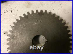 MACHINIST LATHE MILL Machinist Lot of Machinsit Gears 1/2 Center DrG MACHINIST LATHE MILL Machinist Lot of Machinsit Gears 1/2 Center DrG