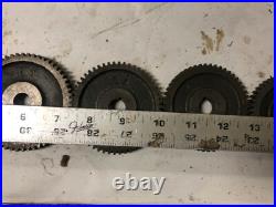 MACHINIST LATHE MILL Machinist Lot of Machinsit Gears 1/2 Center DrG MACHINIST LATHE MILL Machinist Lot of Machinsit Gears 1/2 Center DrG