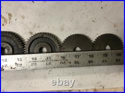 MACHINIST LATHE MILL Machinist Lot of Machinsit Gears 1/2 Center DrG MACHINIST LATHE MILL Machinist Lot of Machinsit Gears 1/2 Center DrG