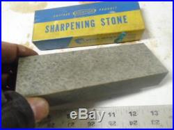 MACHINIST LATHE MILL Machinist Norton Washita WB Sharpening Stone in Box