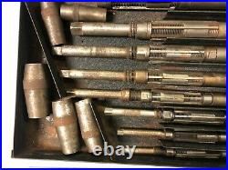 MACHINIST LATHE MILL Machinist Set of Critchley Reamers in Case BsmT