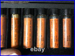 MACHINIST LATHE MILL Set of Van Keuren Measuring Wire Set in Case GrnCb