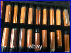 MACHINIST LATHE MILL Set of Van Keuren Measuring Wire Set in Case GrnCb